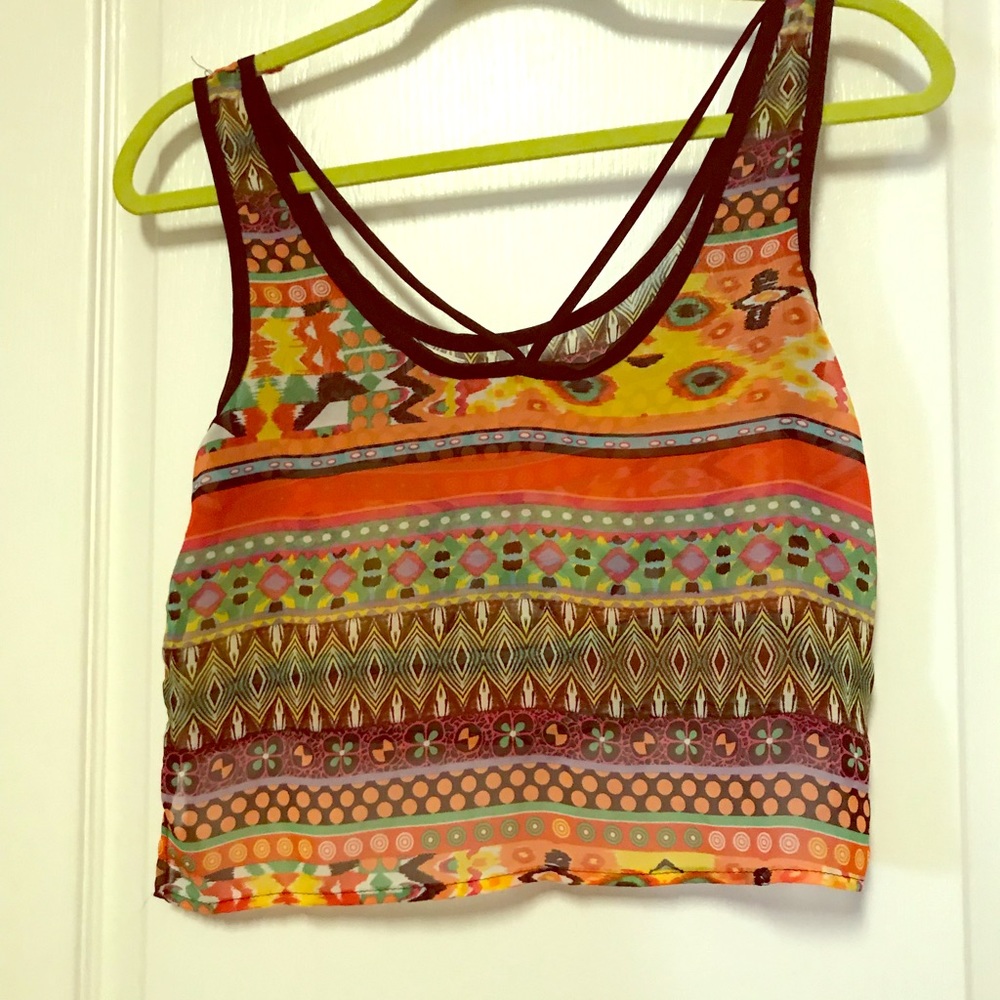 Hippie crop top